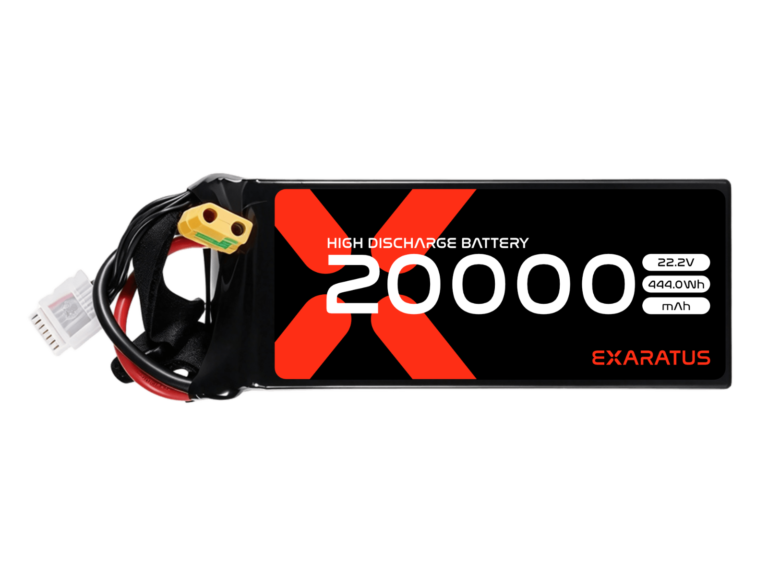 Exaratus 6S1P 22.2V 20000mAh 5C Semi-Solid NMC Drone Battery